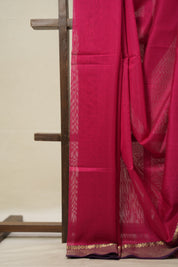 Pink Maheshwari Saree - SRPMS894