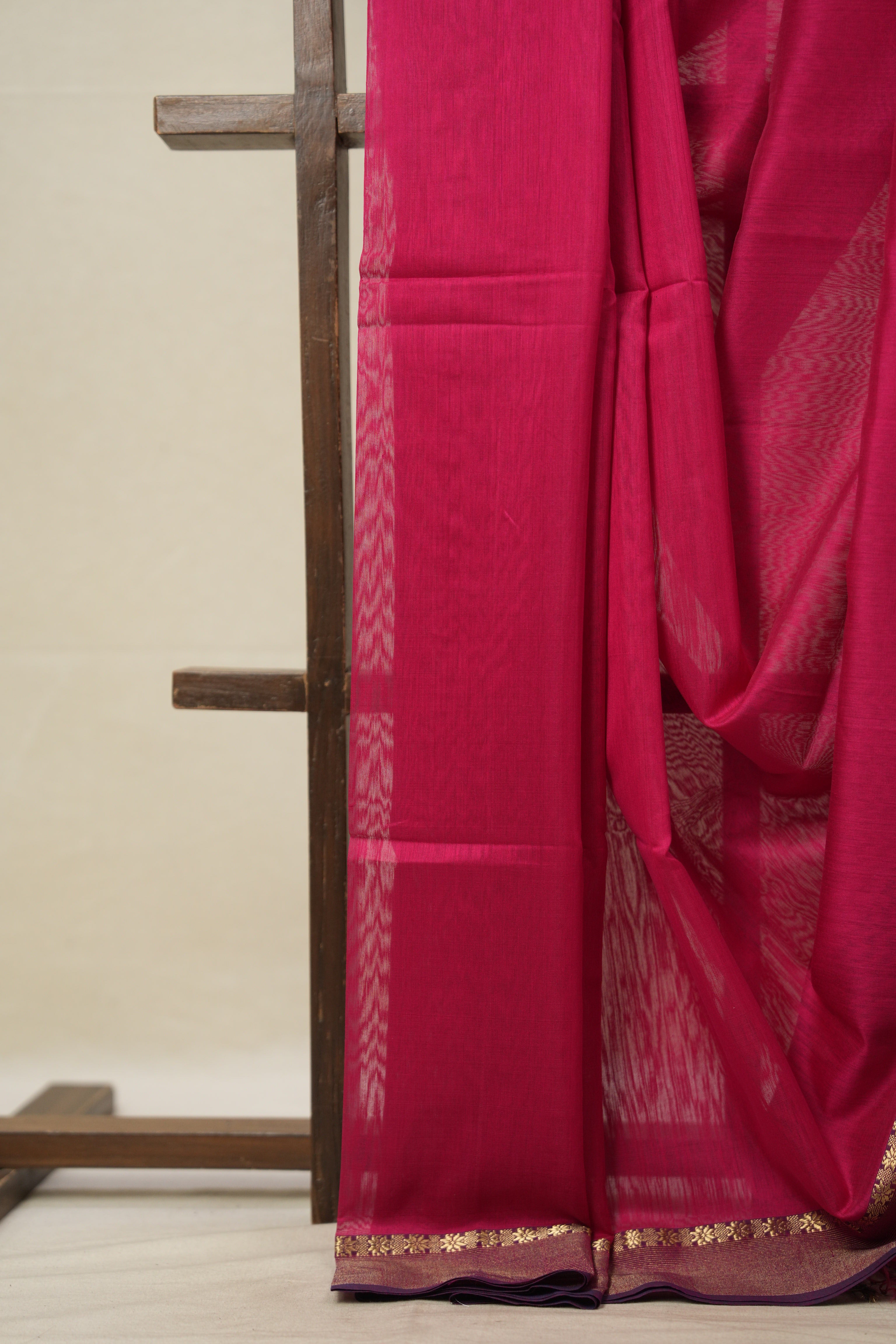 Pink Maheshwari Saree - SRPMS894