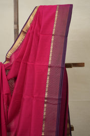 Pink Maheshwari Saree - SRPMS894