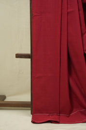 Red Cotton Paithani Saree - SRRCPS777