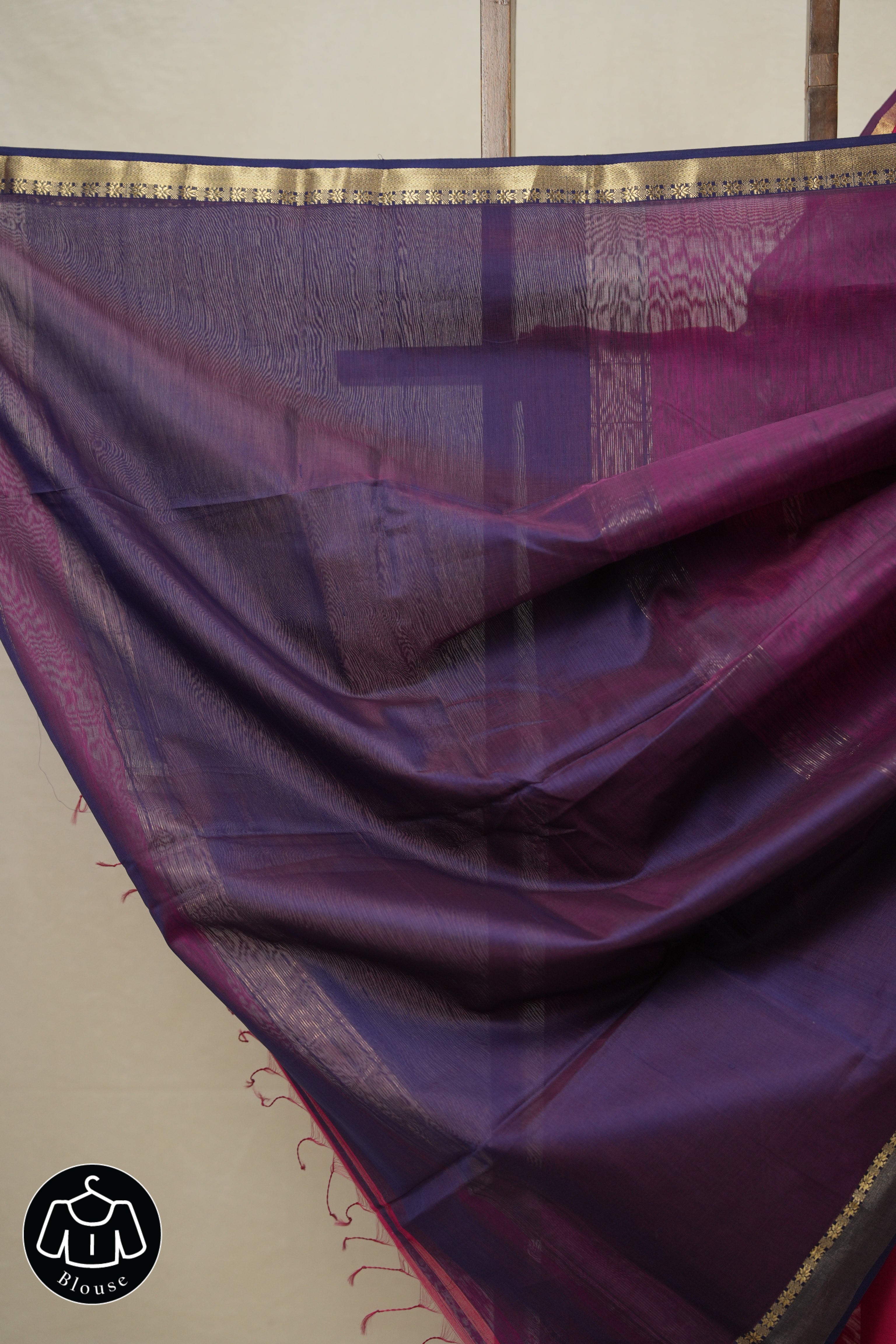 Pink Maheshwari Saree - SRPMS894