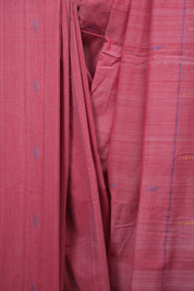 Pastel Pink Cotton Paithani Saree - SRPPCPS778