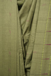 Pista Green Cotton Paithani Saree -SRPGCPS779