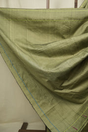 Pista Green Cotton Paithani Saree -SRPGCPS779