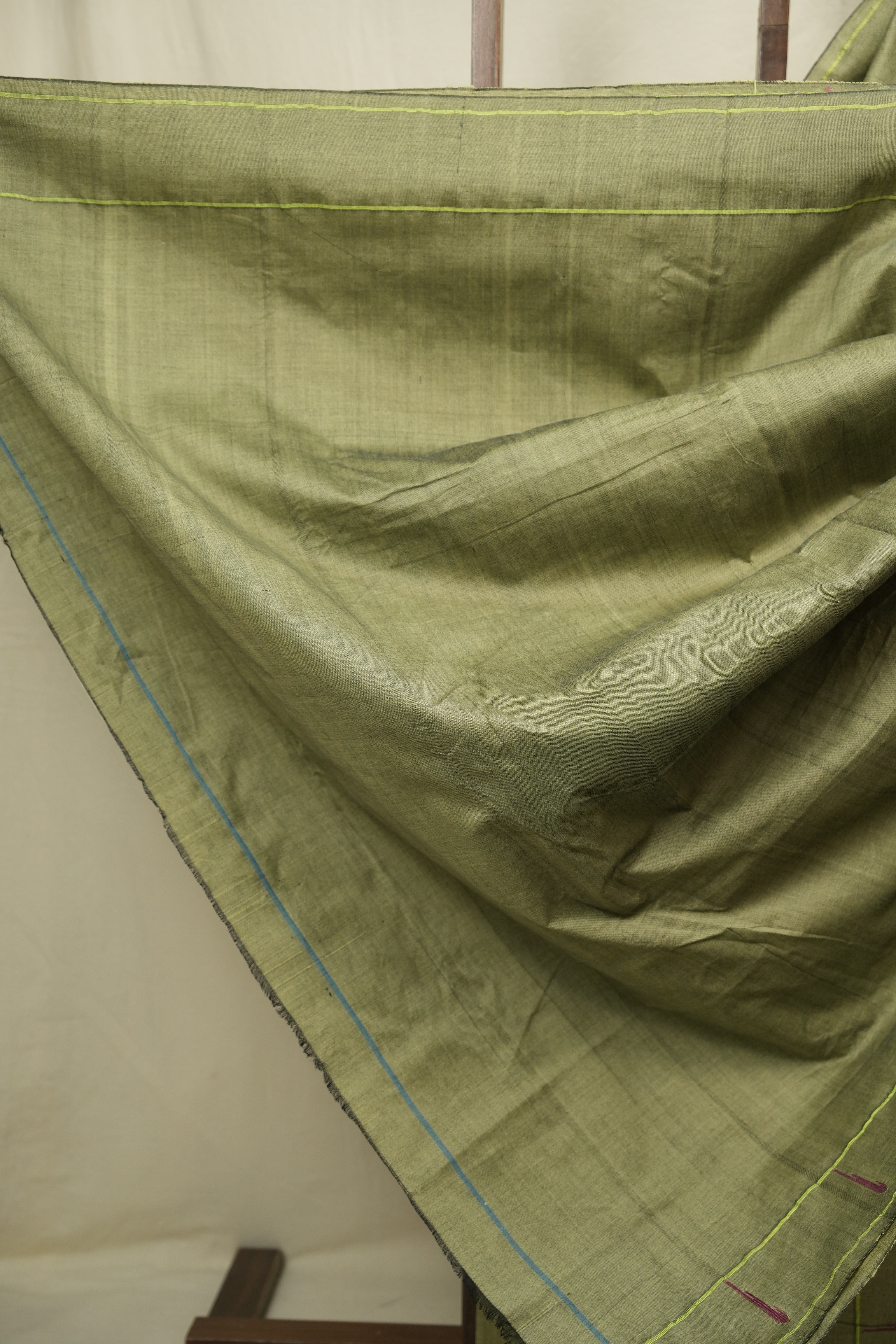 Pista Green Cotton Paithani Saree -SRPGCPS779