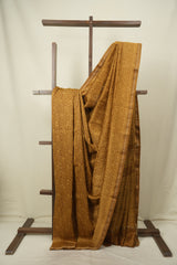 Mustard HBP Cotton Silk Saree With Chanderi Border - SRMCSS1786