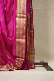 Rani Lotus Buttas Chanderi Sarees Saree - SRRLBCSS438