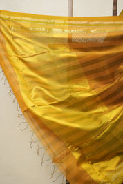 Green-Yellow Maheshwari Saree - SRGYMS892