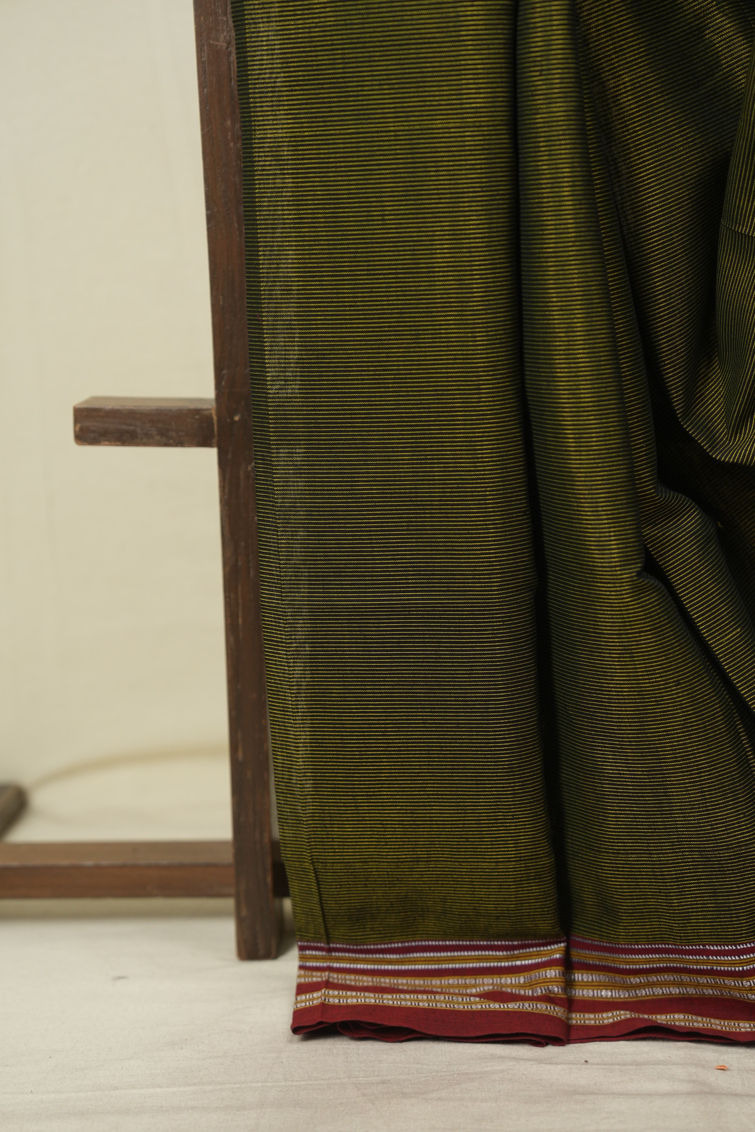 Moss Cotton IIkal Saree - SRMCIS1102