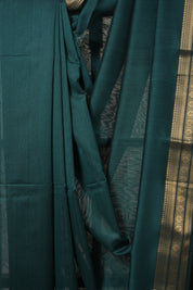 Peacock Green Maheshwari Saree - SRPGMS898