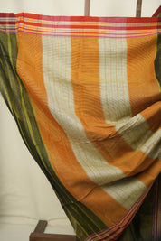 Moss Cotton IIkal Saree - SRMCIS1102