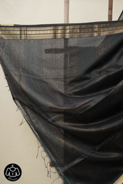 Peacock Green Maheshwari Saree - SRPGMS898