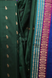 Green Banarasi Silk Saree - SRGBSS955