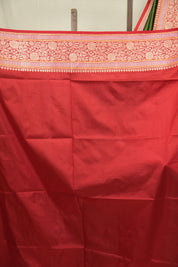 Mehendi Banarasi Silk Saree - SRMBSS954