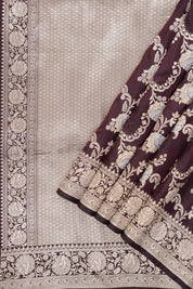 Pushpanjali Banarasi Silk Saree - Saavari - SSPBSS561