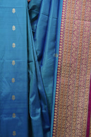Blue Banarasi Silk Saree - SRBBSS952