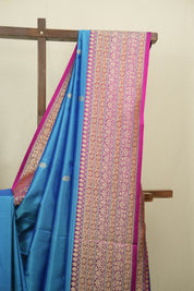 Blue Banarasi Silk Saree - SRBBSS952
