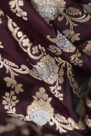 Pushpanjali Banarasi Silk Saree - Saavari - SSPBSS561