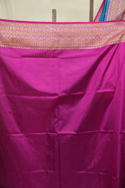 Blue Banarasi Silk Saree - SRBBSS952