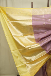 Lavender Banarasi Silk Saree - SRLBSS951