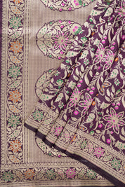 Charulata Banarasi Silk Saree - Saavari - SSCBSS642