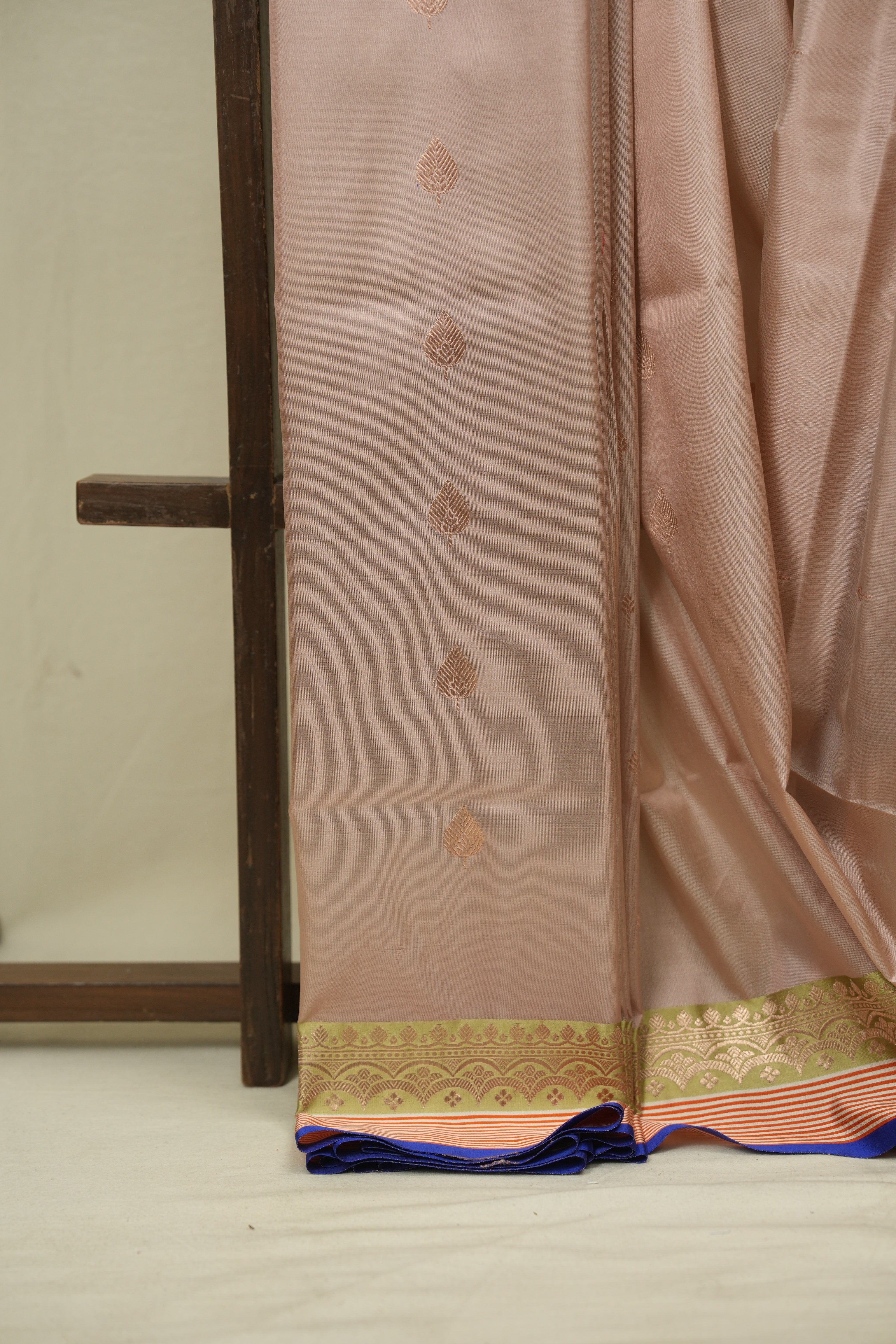 Powder Pink Banarasi Silk Saree - SRPPBSS949