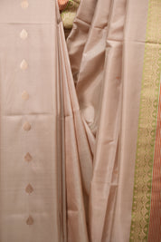 Powder Pink Banarasi Silk Saree - SRPPBSS949