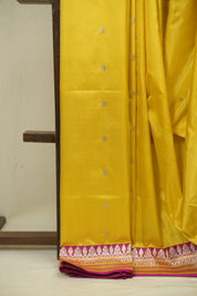 Lemon Yellow Banarasi Silk Saree - SRLYBSS948