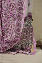 Pink HBP Cotton Saree - SRPCS3697