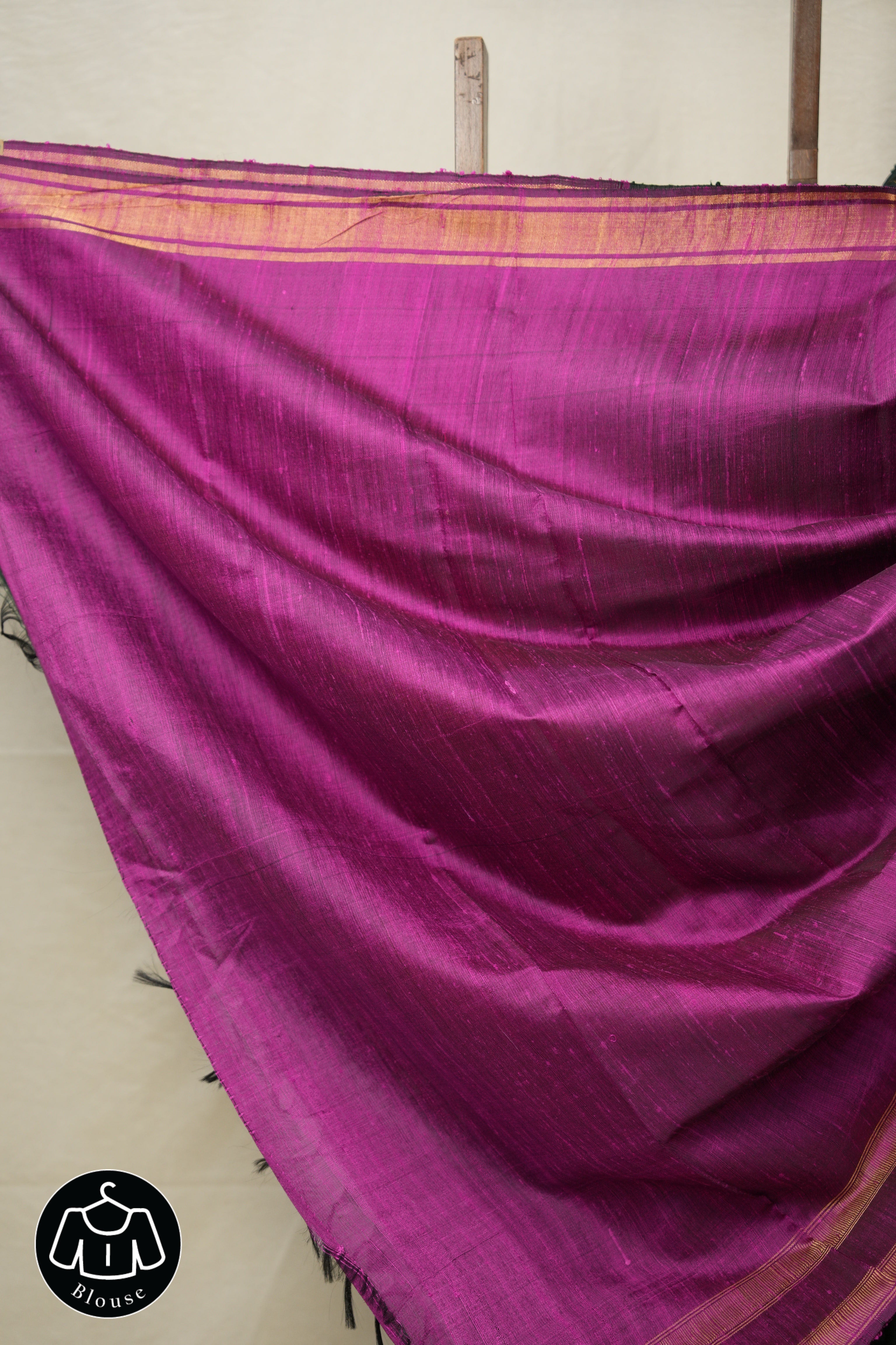 Green Raw Silk Saree - SRGRSS961