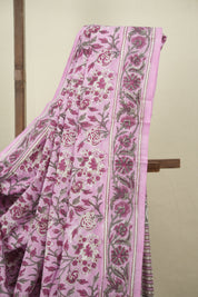 Pink HBP Cotton Saree - SRPCS3697
