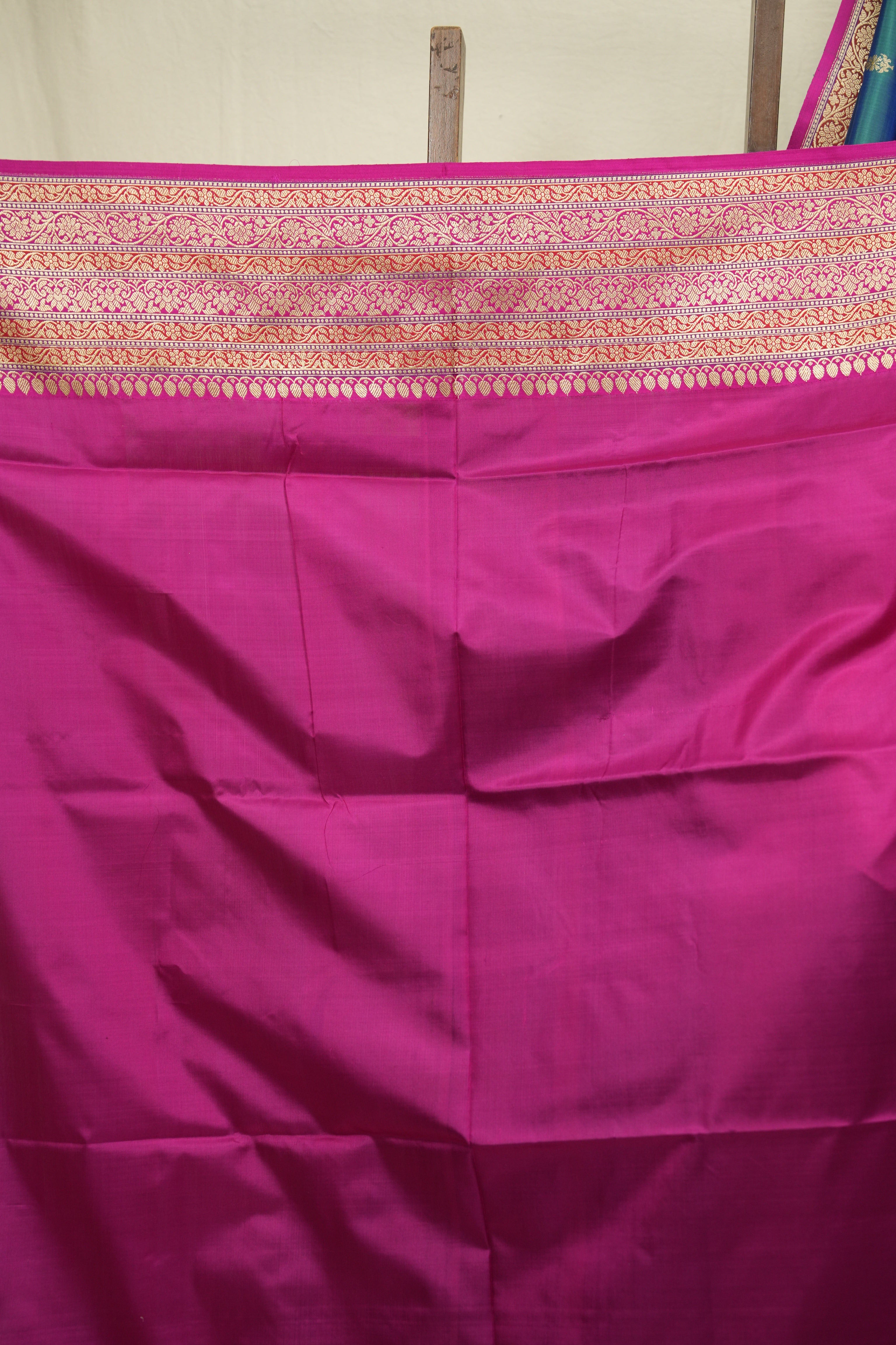 Peacock Green Banarasi Silk Saree - SRPGBSS944
