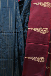 Teal Banarasi Silk Saree - SRTBSS936
