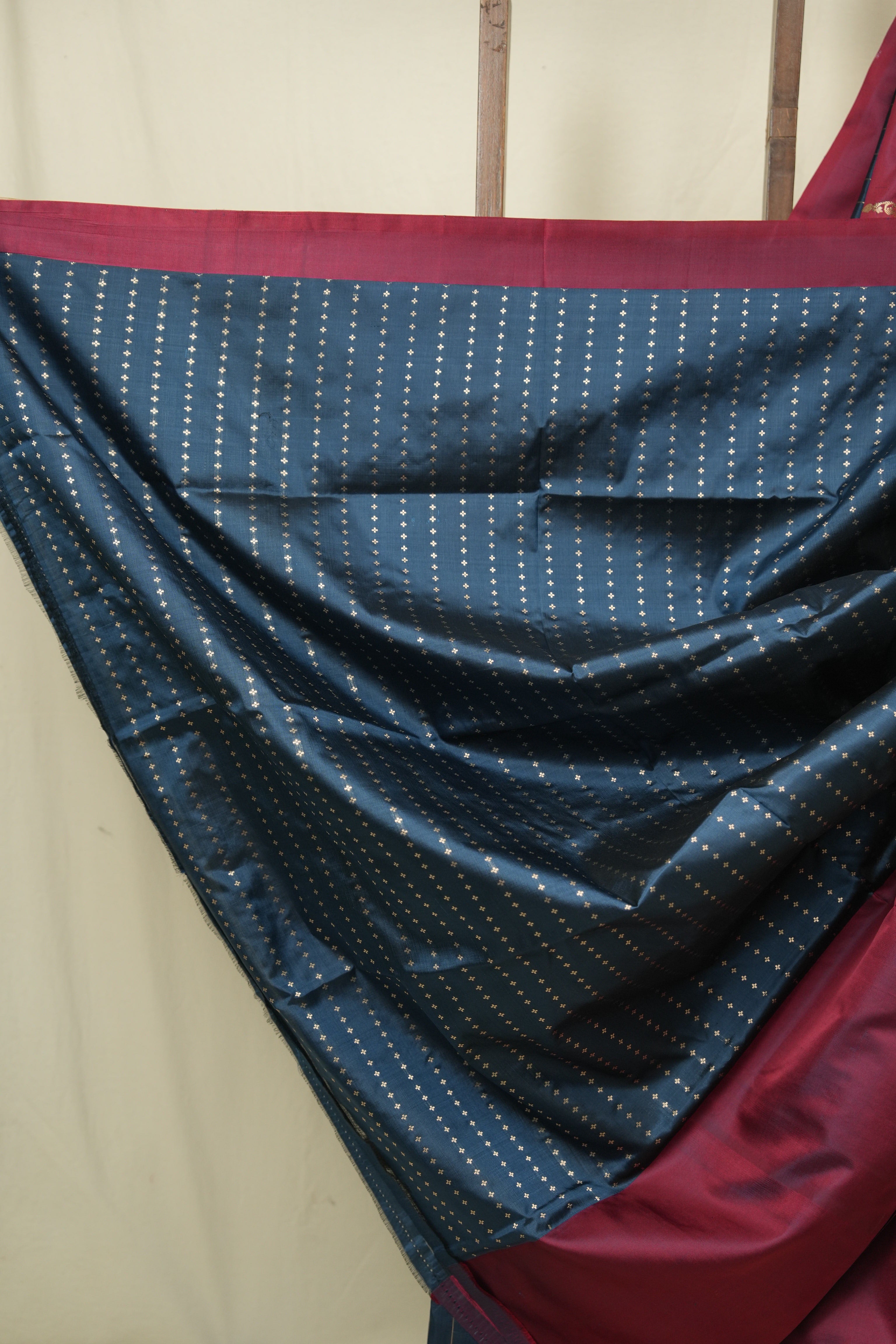Teal Banarasi Silk Saree - SRTBSS936
