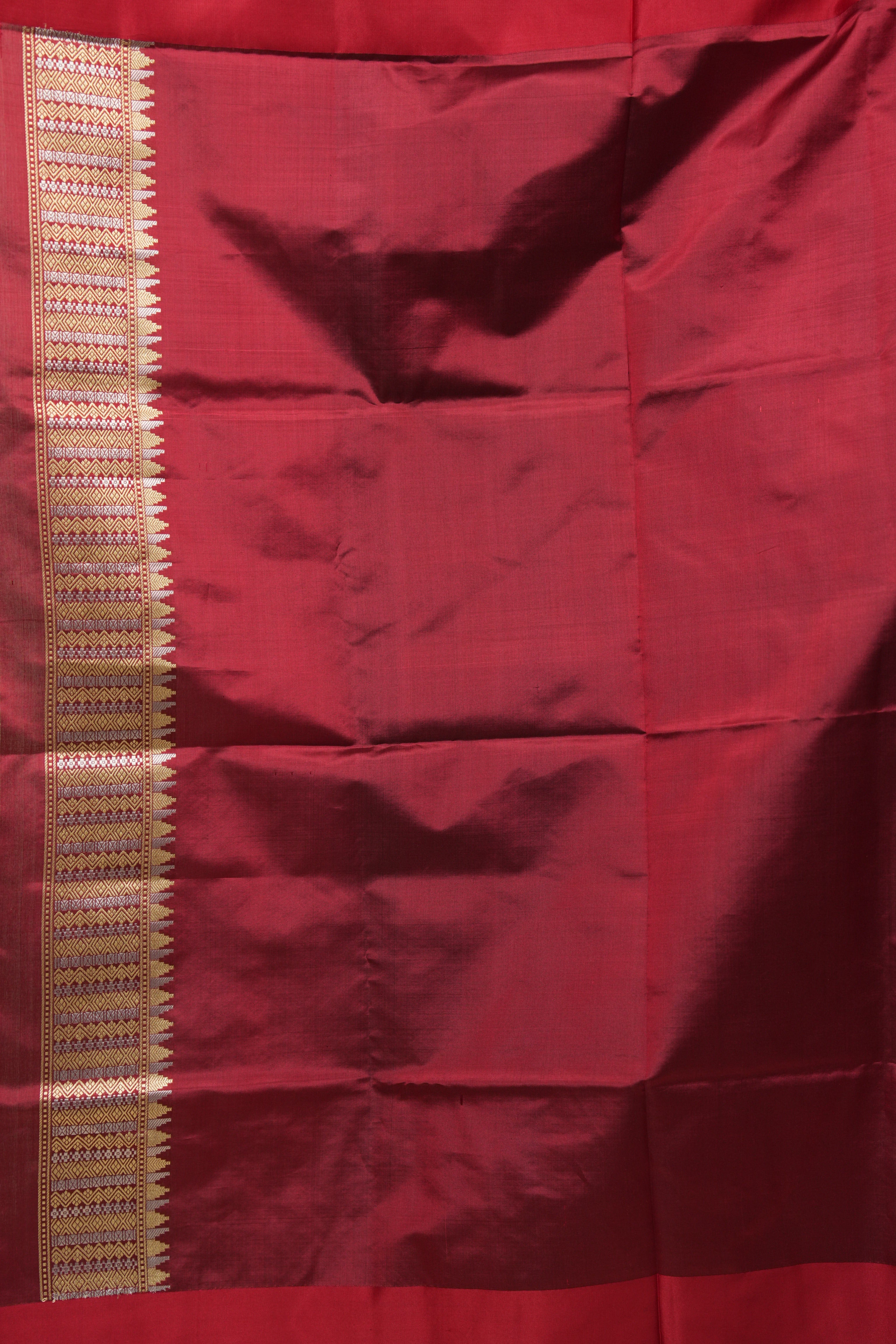 Green Banarasi Silk Saree - SRGBSS943