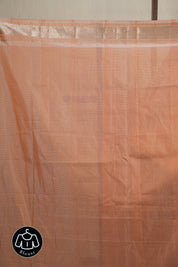 Peach Tissue Cotton Paithani Saree (DEFECT) - SRPTCPS57-PI