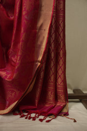 Pink Soft Silk Saree - SRPSSS478