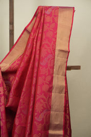 Pink Soft Silk Saree - SRPSSS478