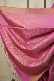 Pink Soft Silk Saree - SRPSSS474