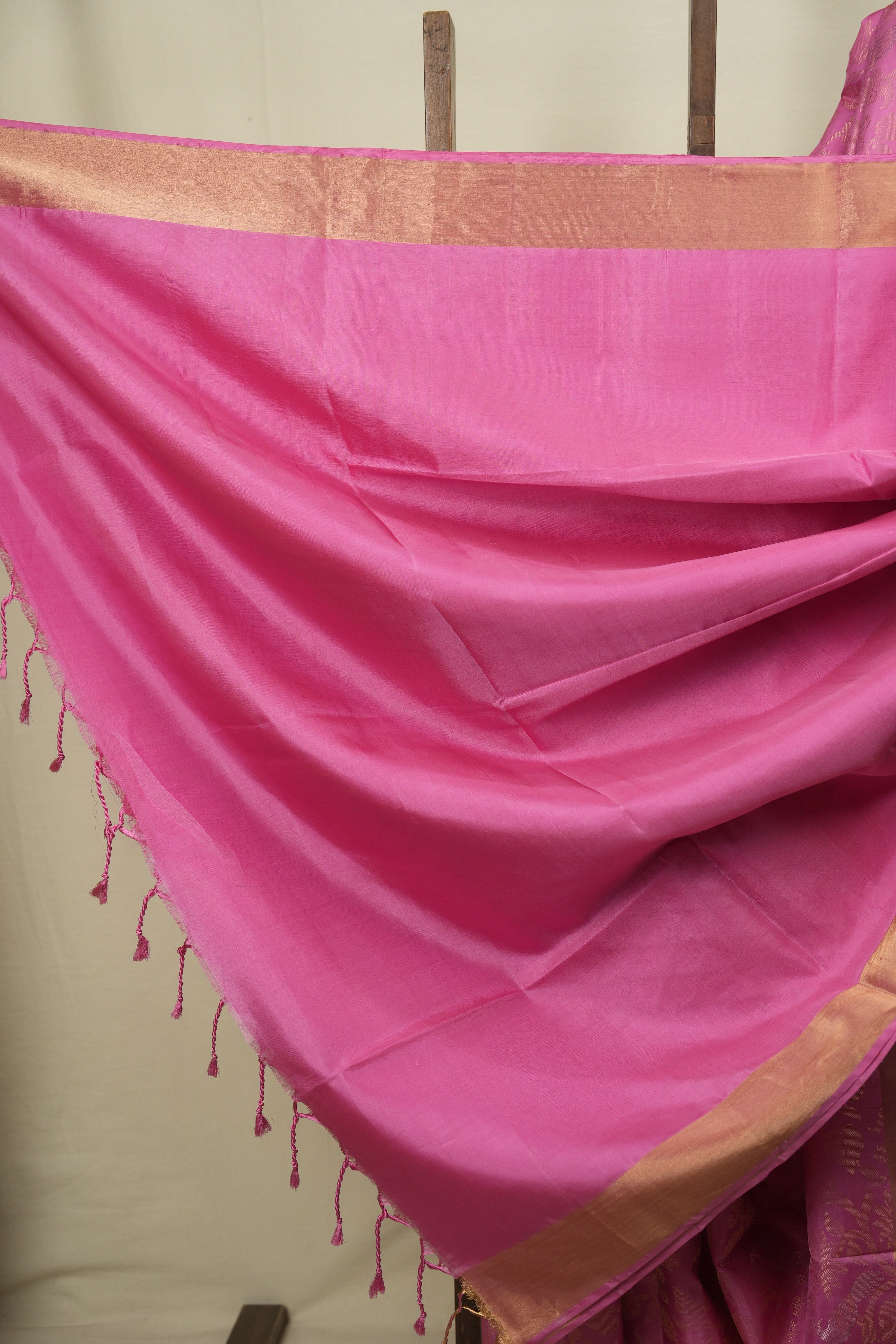 Pink Soft Silk Saree - SRPSSS474