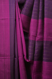 Purple-Magenta Soft Silk Saree - SRPMSSS470