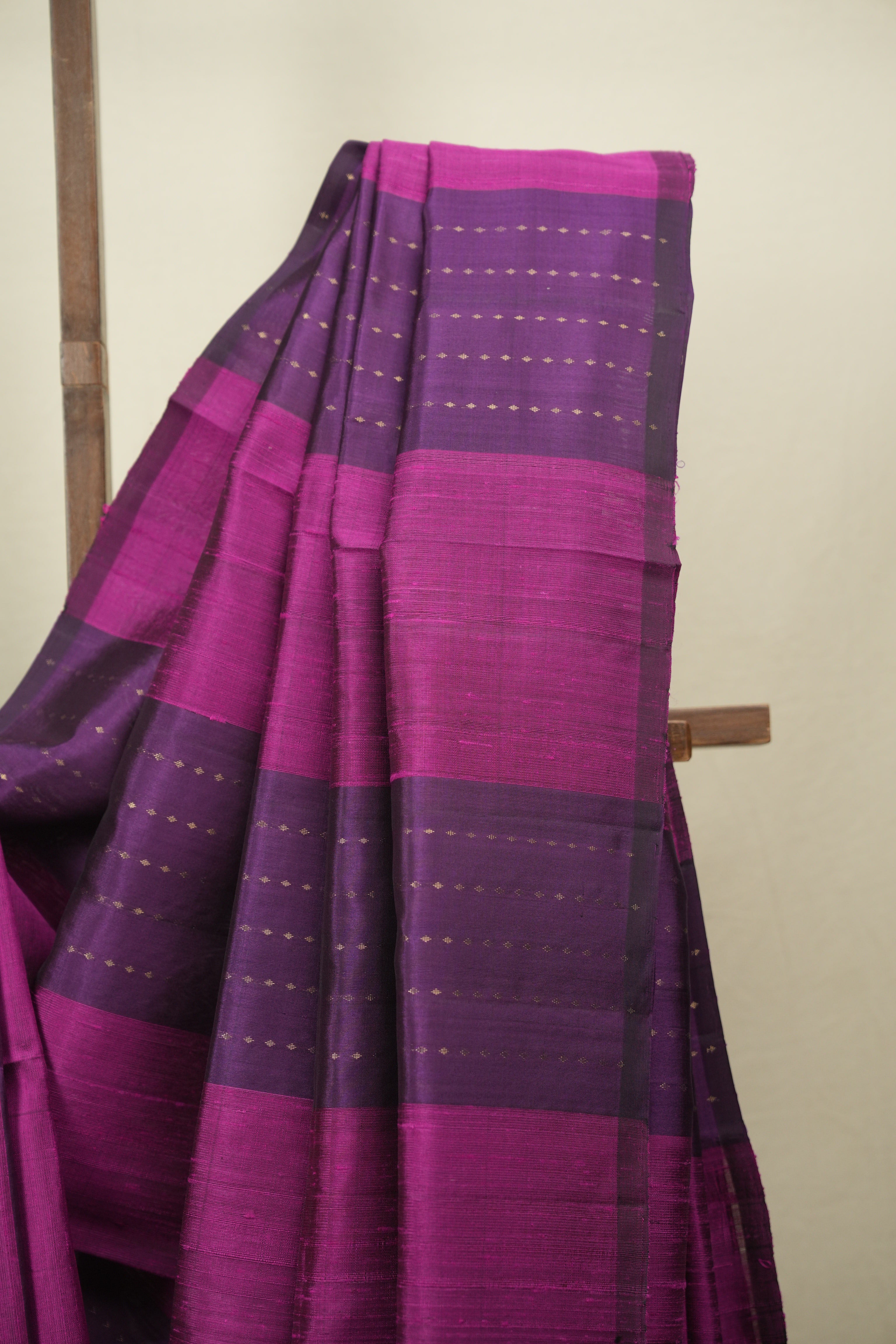 Purple-Magenta Soft Silk Saree - SRPMSSS470