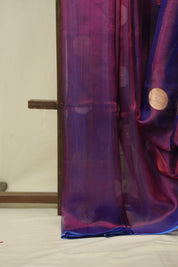 Dual Tone Purple Tissue Banarasi Silk Saree - SRDTPTBSS72
