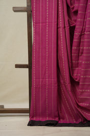Rani Pink Bengal Cotton Saree - SRRPBCS95