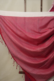 Red Bengal Cotton Saree - SRRBCS113
