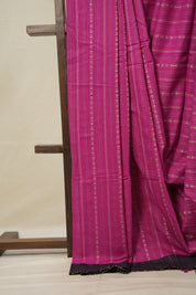 Pink Bengal Cotton Saree - SRPBCS111