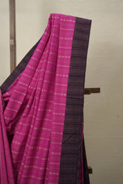 Pink Bengal Cotton Saree - SRPBCS111