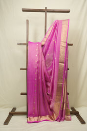Pink Tissue Banarasi Silk Saree - SRPTBSS85