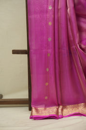 Pink Tissue Banarasi Silk Saree - SRPTBSS85