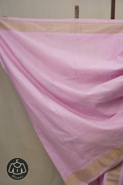 Baby Pink Cotton Paithani Saree - SRBPCPS594